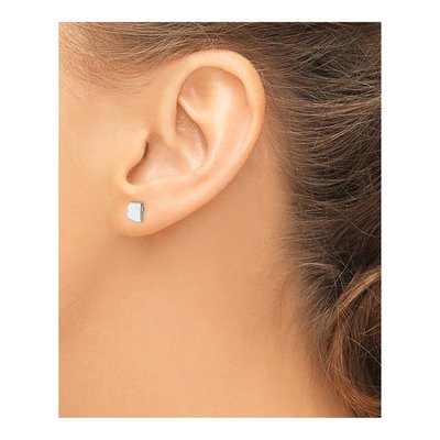Sterling Silver Arizona State Stud Earrings – view 4