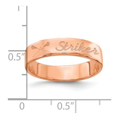 14K Rose Gold Customized Ring – view 7