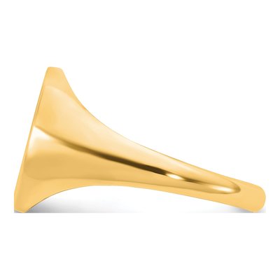 Gold-Plated Sterling Silver Personalized Monogram Ring – view 4