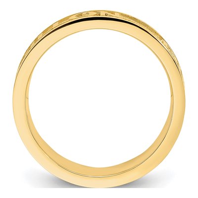 Gold-Plated Sterling Silver Personalized Name Ring – view 3