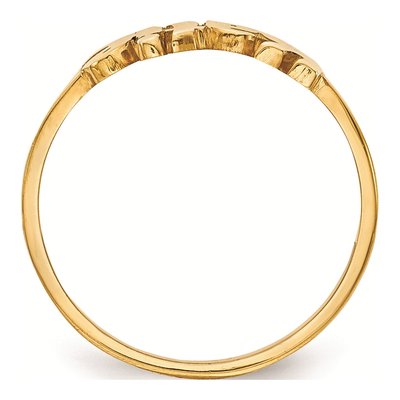 Gold-Plated Sterling Silver Name Ring – view 2