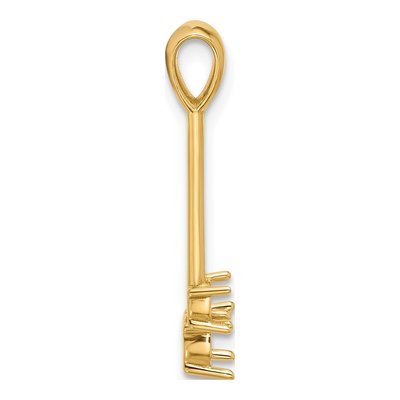 14K Yellow Gold Two-Stone Pendant – view 2