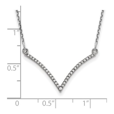14K White Gold Out Pendant Mounting – view 4