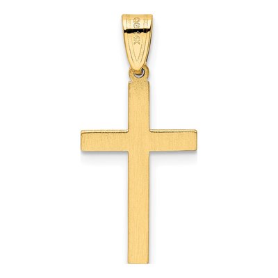 14K Yellow Gold Cross Pendant – view 5