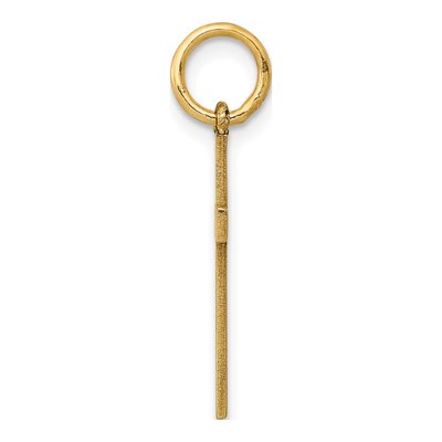 14K Yellow Gold Ichthus Cross Pendant – view 3