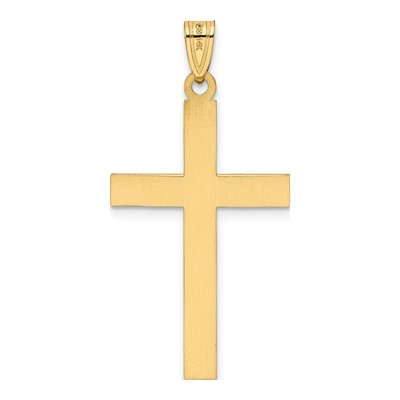 14K Yellow Gold Cross Pendant – view 5