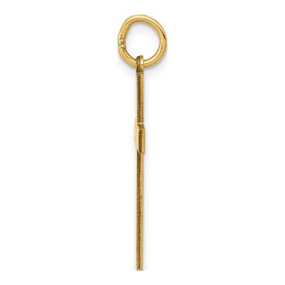14K Yellow Gold Cross Pendant – view 3
