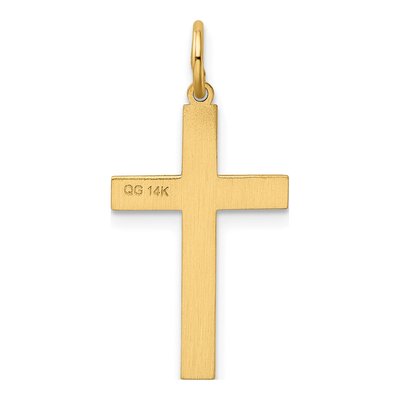 14K Yellow Gold Cross Pendant – view 5