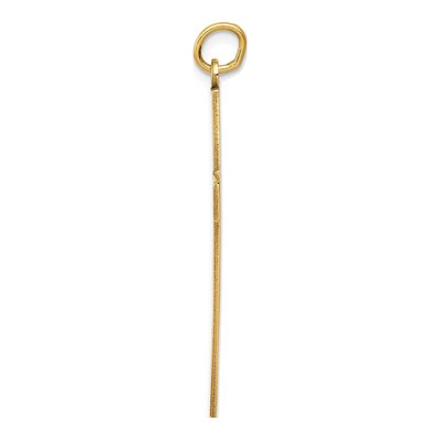 14K Yellow Gold Ichthus Cross Pendant – view 3