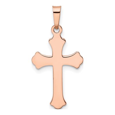 14K Rose Gold Cross Pendant – view 5
