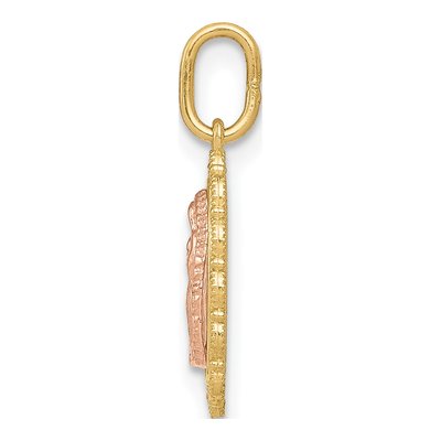 14K Two-Tone Gold Our of Guadalupe Pendant – view 3