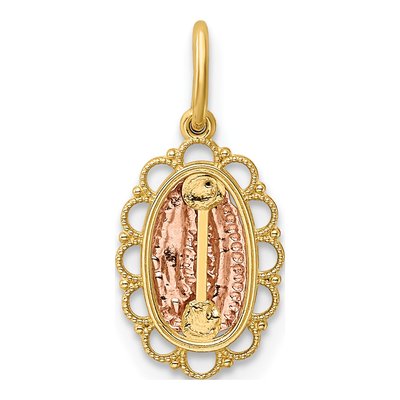 14K Two-Tone Gold Our of Guadalupe Pendant – view 5