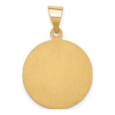 14K Yellow Gold St Charles Medal Pendant – view 5