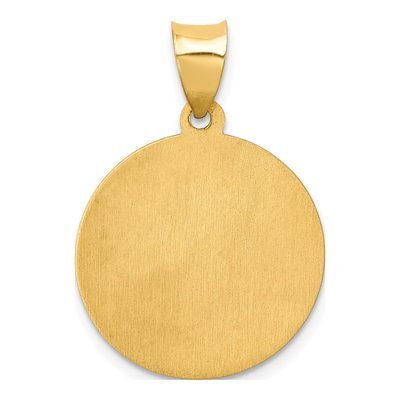 14K Yellow Gold St Jude Thaddeus Medal Pendant – view 5