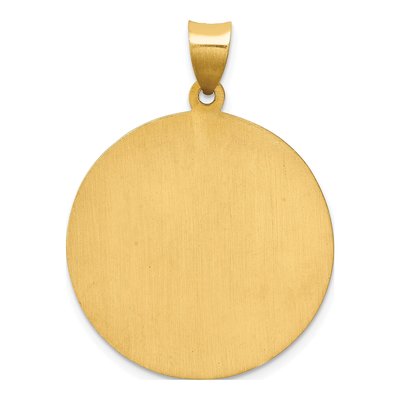 14K Yellow Gold St Jude Thaddeus Medal Pendant – view 5