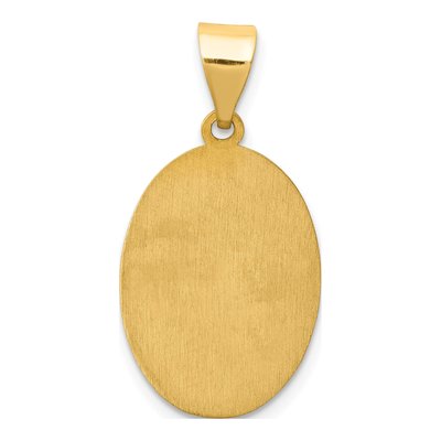 14K Yellow Gold St Jude Thaddeus Medal Pendant – view 5