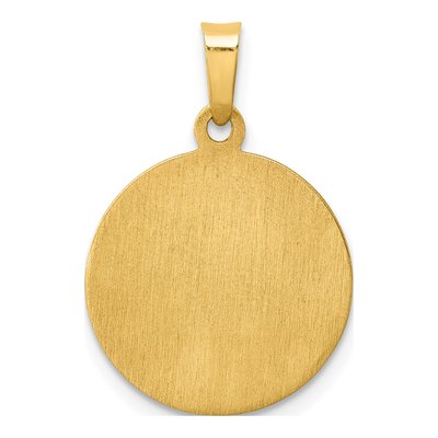 14K Yellow Gold St Mark Medal Pendant – view 5