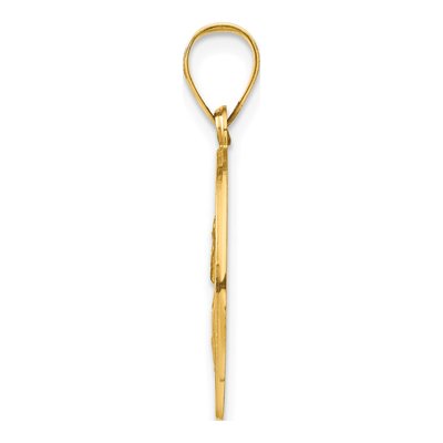 14K Yellow Gold St Paul Medal Pendant – view 3