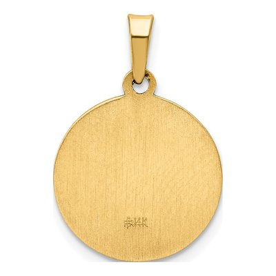 14K Yellow Gold Confirmation Cross Pendant – view 5