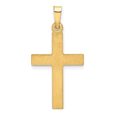 14K Yellow Gold Latin Cross Pendant – view 5