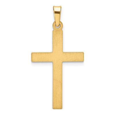 14K Yellow Gold Latin Cross Pendant – view 5