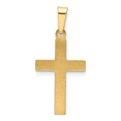 14K Yellow Gold Latin Cross Pendant – view 5