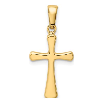 14K Yellow Gold Cross Pendant – view 5