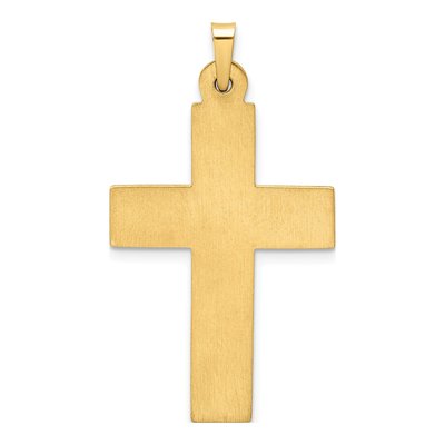14K Yellow Gold Filigree Cross Pendant – view 5