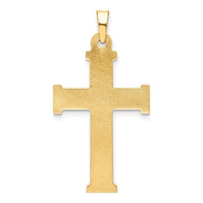 14K Yellow Gold Latin Cross Pendant – view 5