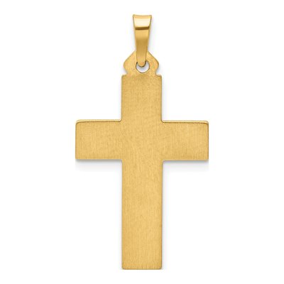 14K Yellow Gold Latin Cross Pendant – view 5