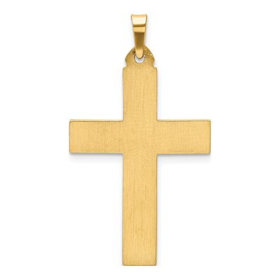 14K Yellow Gold Latin Cross Pendant – view 5