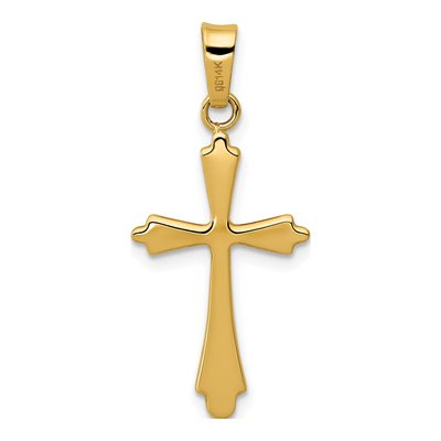 14K Yellow Gold Cross Pendant – view 4