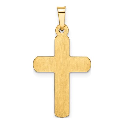 14K Yellow Gold Latin Cross Pendant – view 4