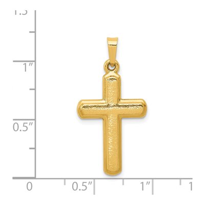 14K Yellow Gold Latin Cross Pendant – view 5