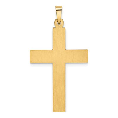 14K Yellow Gold Cross Pendant – view 4