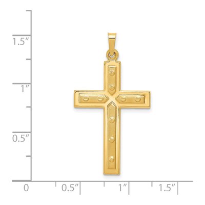 14K Yellow Gold Cross Pendant – view 5