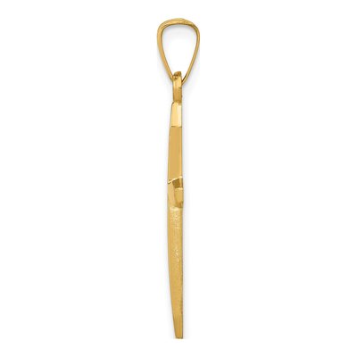 14K Yellow Gold Passion Cross Pendant – view 3