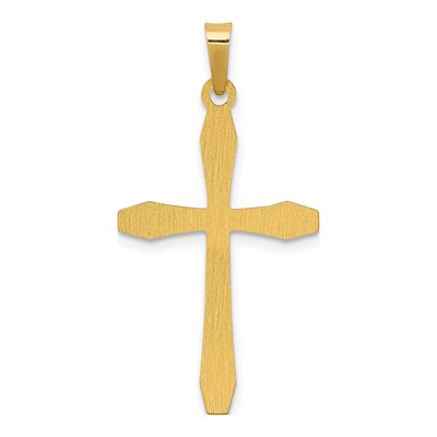 14K Yellow Gold Cross Pendant – view 4