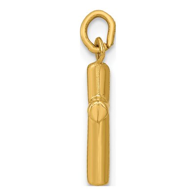 14K Yellow Gold Cross Pendant – view 3