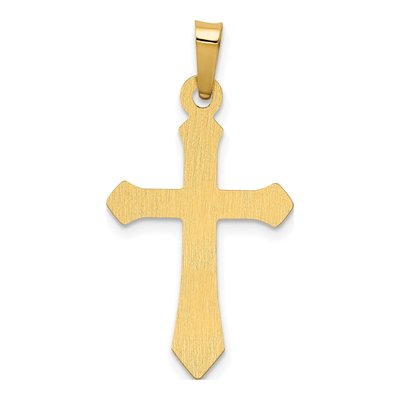 14K Yellow Gold Cross Pendant – view 4