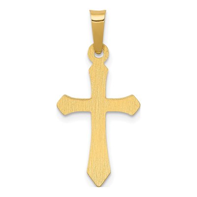 14K Yellow Gold Cross Pendant – view 4