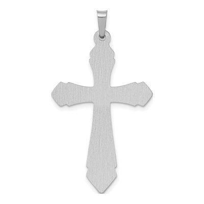 14K White Gold Cross Pendant – view 4