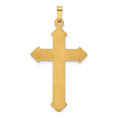 14K Yellow Gold Passion Cross Pendant – view 4