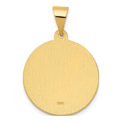 14K Yellow Gold San Jose Medal Pendant – view 4