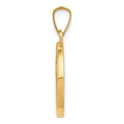 14K Yellow Gold Mi Primera Comunion Medal Pendant – view 3