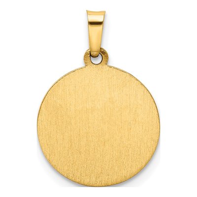 14K Yellow Gold Mi Primera Comunion Medal Pendant – view 4