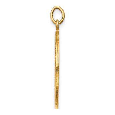14K Yellow Gold St Christopher Medal Pendant – view 3