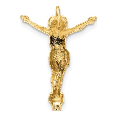 14K Yellow Gold Risen Christ Slide Pendant – view 5
