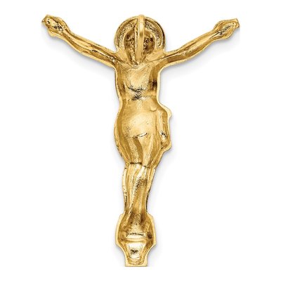 14K Yellow Gold Risen Christ Slide Pendant – view 5