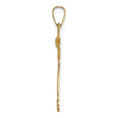 14K Yellow Gold Risen Christ Pendant – view 3